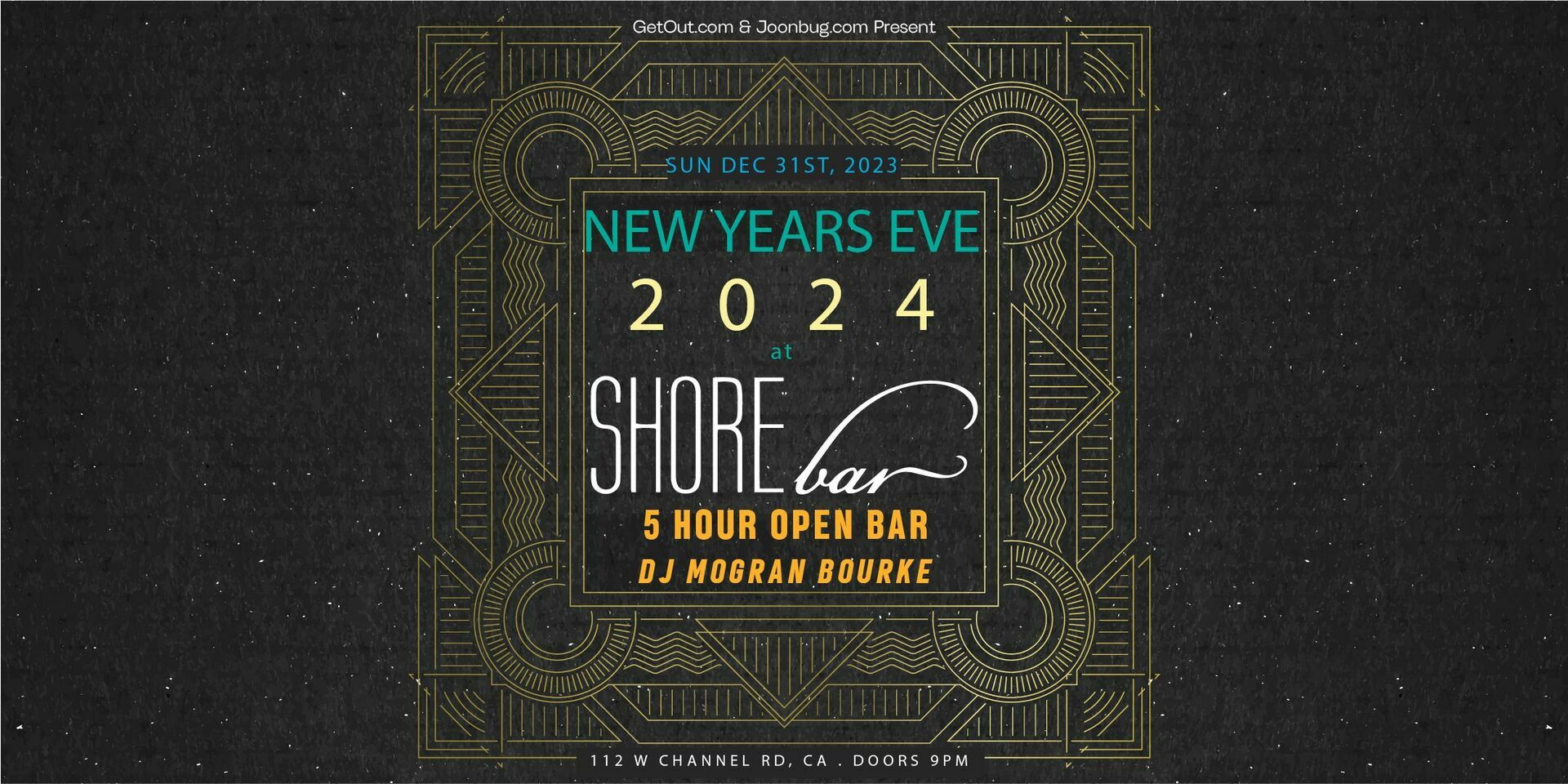 SHOREbar New Years Eve Party 2024, Santa Monica, California, United States