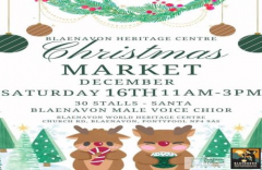 Christmas Market Blaenavon World Heritage Centre