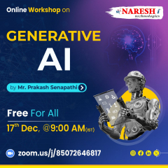 Free Online Workshop On Generative AI in NareshIT