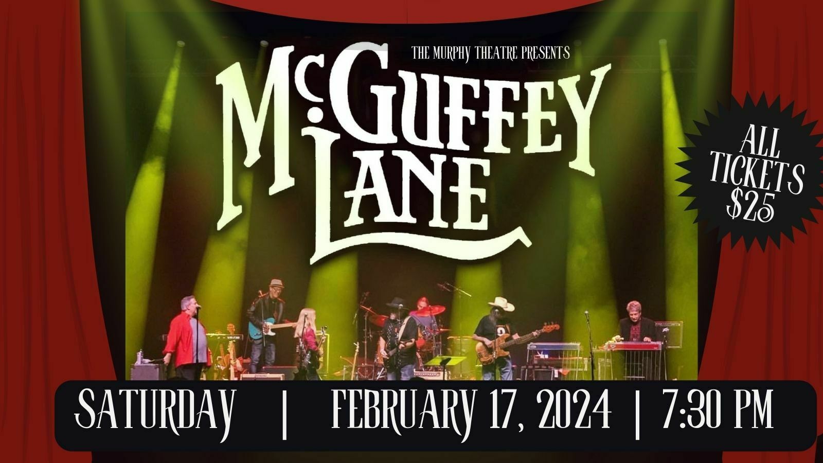 McGuffey Lane at The Murphy Theatre, Wilmington, Ohio, United States