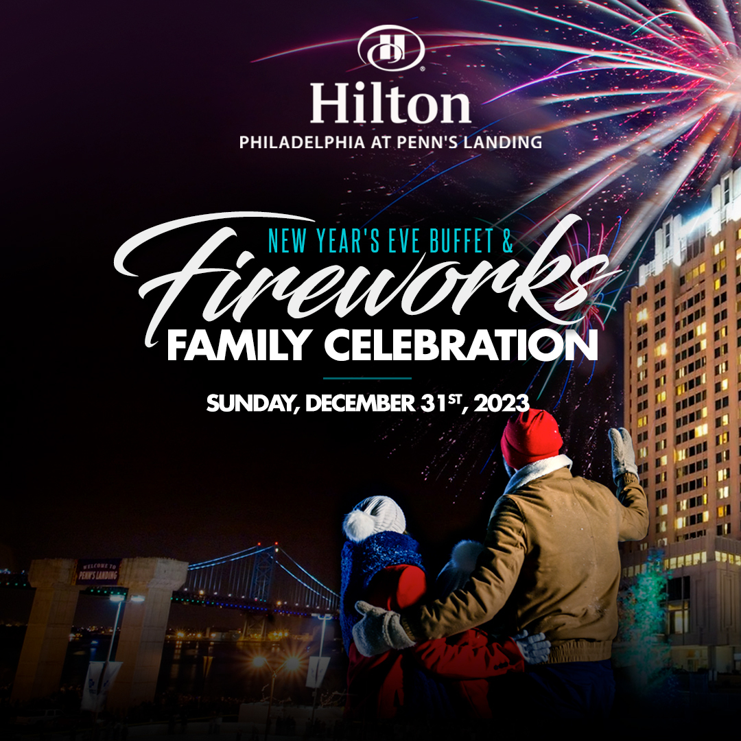 New Year's Eve Buffet and Fireworks Family Celebration, Philadelphia, Pennsylvania, United States