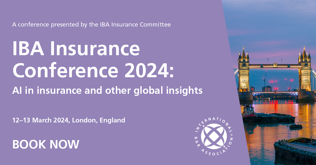 IBA Insurance Conference 2024, London, England, United Kingdom