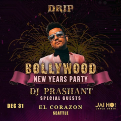New Year’s Eve Desi Dance Party in Seattle • DJ Prashant & Friends