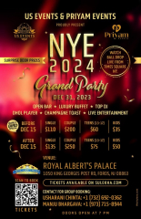 US Events and Priyam Events present New Year Eve Grand Party - 2024