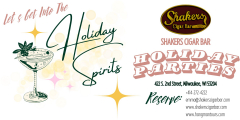 Corporate Events and Private Holiday Parties at Shakers