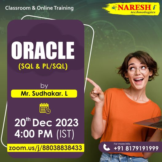 Oracle Online Training - Naresh IT, Online Event