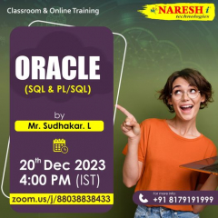 Oracle Online Training - Naresh IT