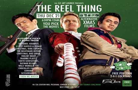 The Reel Thing (Launch) Alternative Xmas Movies, London, England, United Kingdom