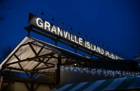 Granville Island Festive Lights, Vancouver, British Columbia, Canada