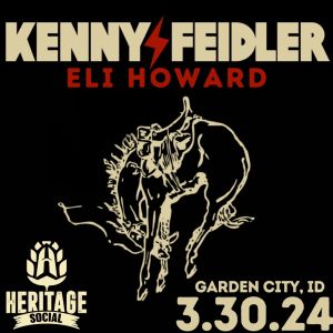 Kenny Feidler @ Heritage Social Boise, ID on 3/30, Boise, Idaho, United States