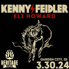 Kenny Feidler @ Heritage Social Boise, ID on 3/30