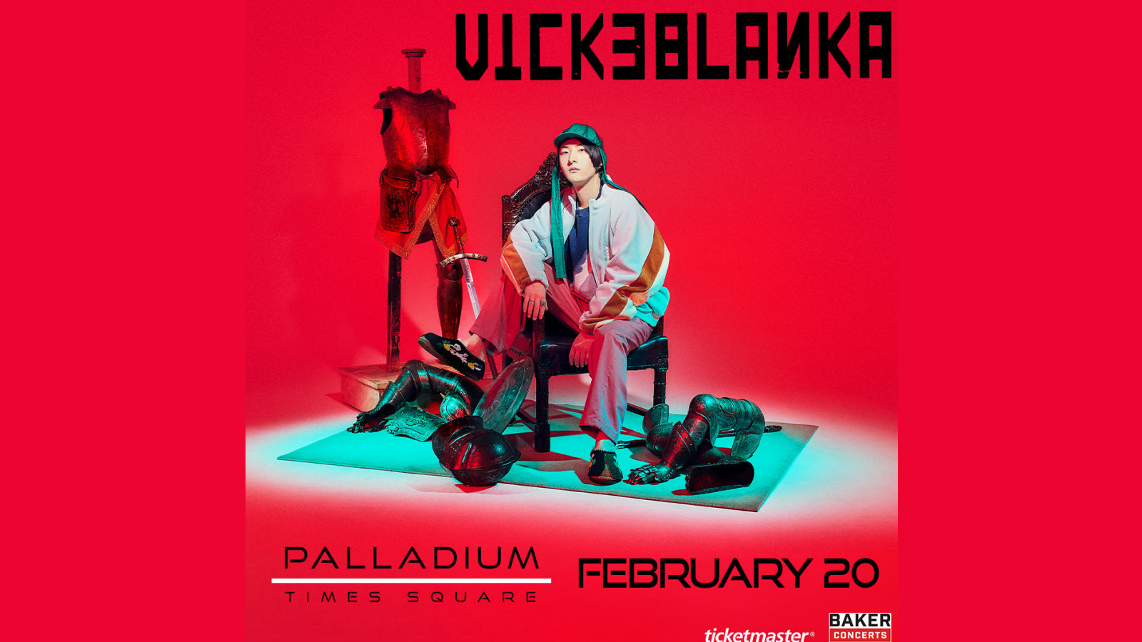 Vicke Blanka in concert- Japanese J-pop Star at Palladium Times Square in NYC on Feb 20th, 2024, New York, United States
