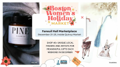 Boston Women's Holiday Market at Faneuil Hall