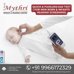 Oto Acoustic Evaluation (OAE) | Hearing Tests Near Me in Hyderabad | Otoacoustic Emission Test (OAE) near me