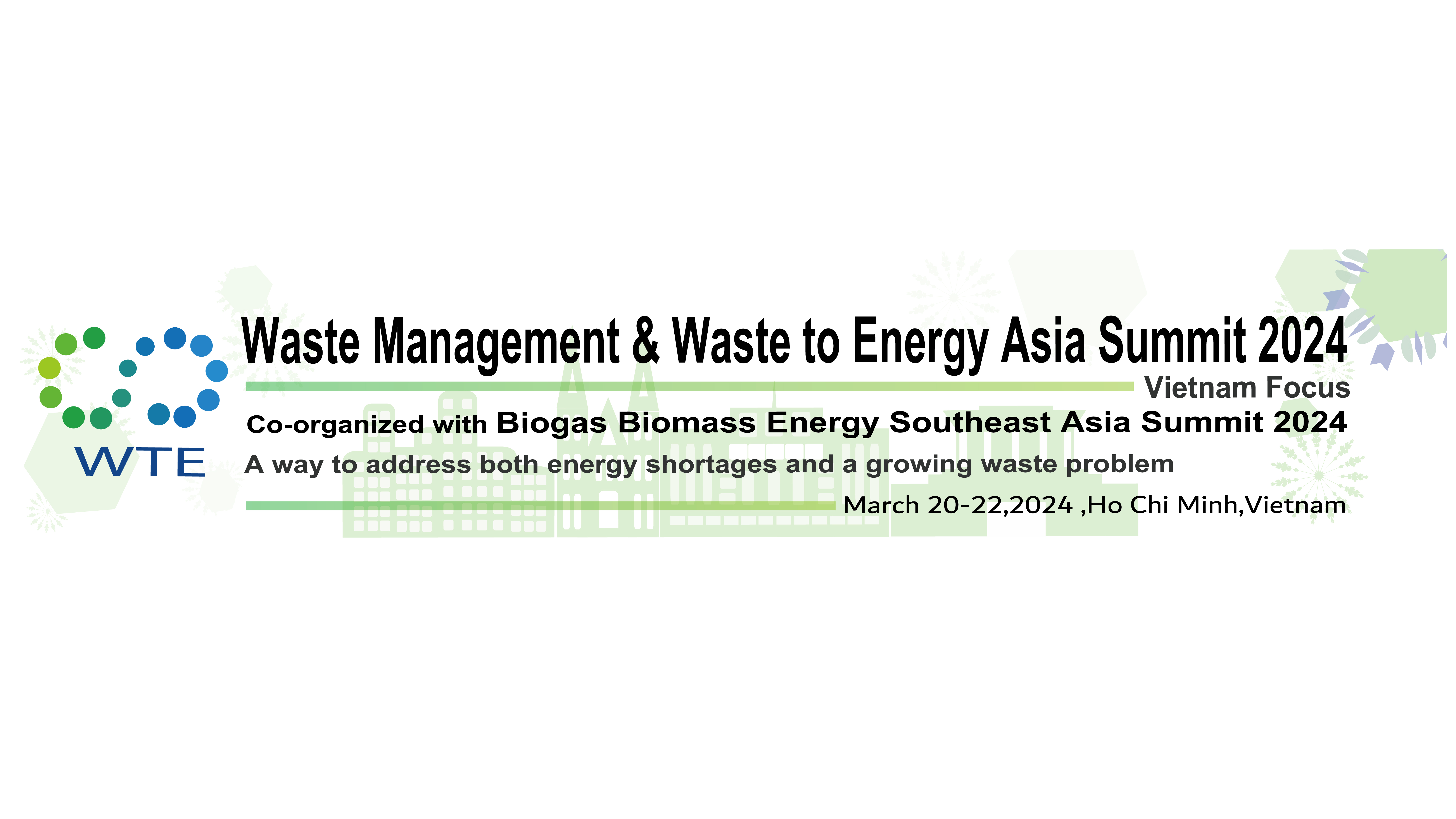 8th Waste Management &Waste to Energy Asia Summit 2024 Vietnam Focus, Ho Chi Minh City, Ho Chi Minh, Vietnam