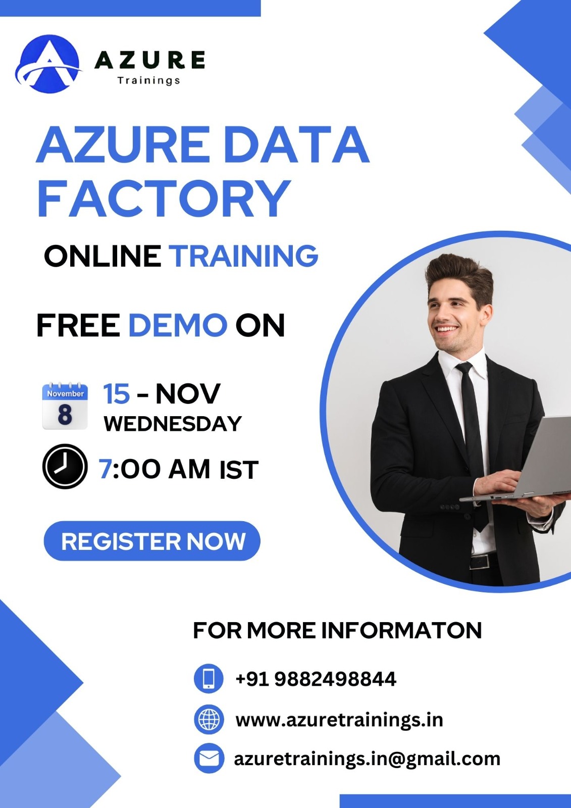 Azure Data Factory Training In Hyderabad, Online Event