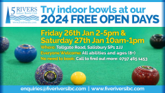 Five Rivers Indoor Bowling Club Open Day