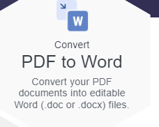 Free PDF To WORD Converter Online