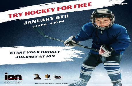 Try Hockey for FREE at Ion International Training Center, Leesburg, Virginia, United States