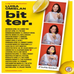 LUISA OMIELAN UK TOUR: 'BITTER' At Clapham Grand 14th February 2024