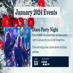 Disco Party Night - Holiday Inn Newcastle Gosforth Park - Saturday 13th January 2024