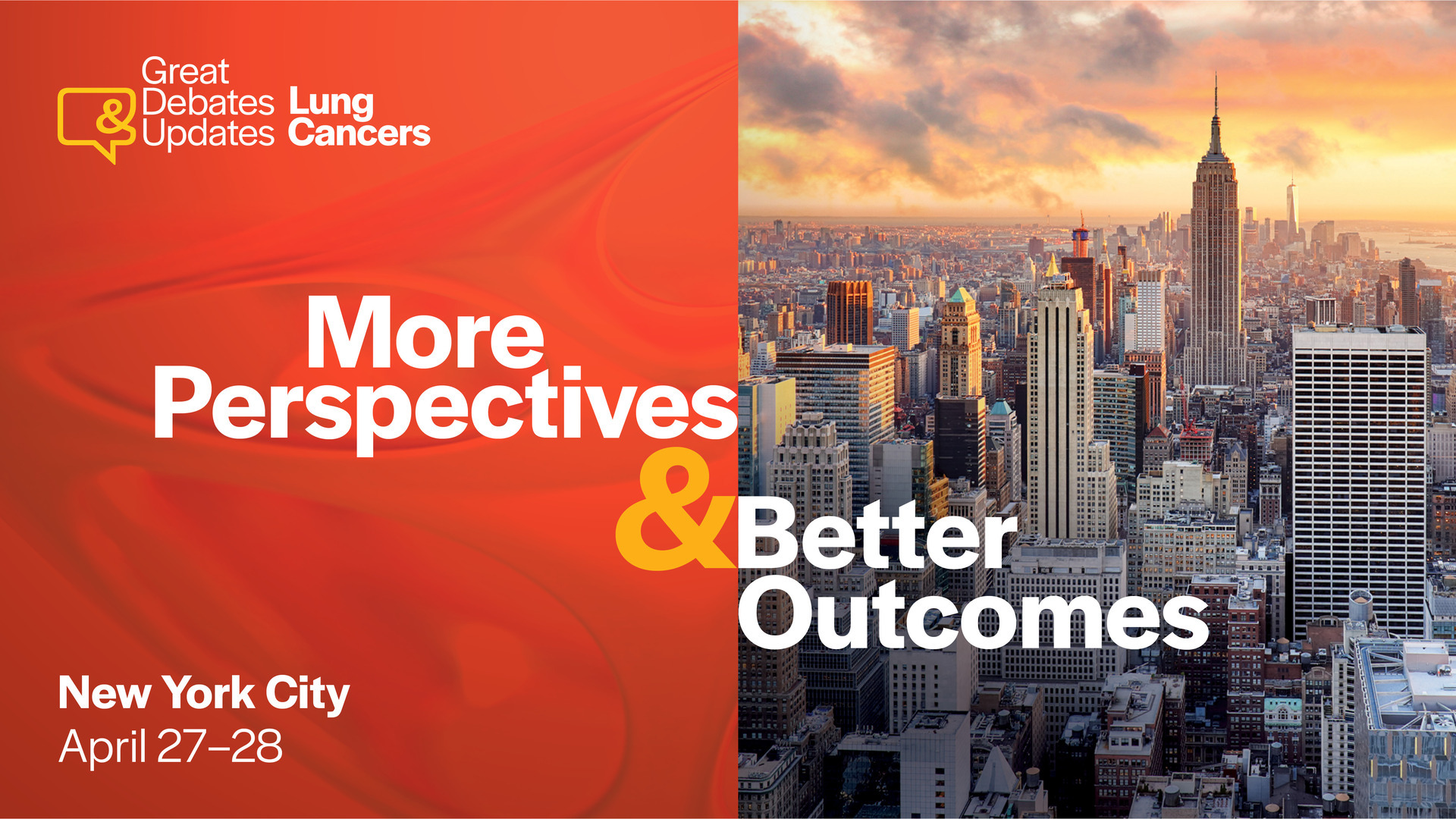 Great Debates and Updates in Lung Cancers | April 27-28 | New York City, New York, United States