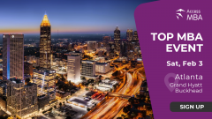 Access MBA in-person event on Saturday, February 3 in Atlanta