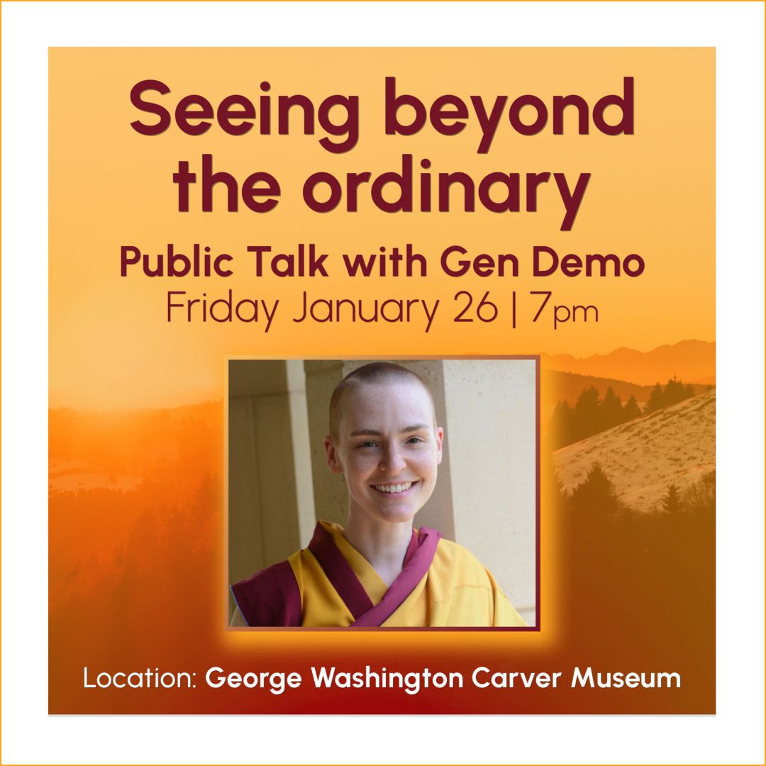 Seeing Beyond the Ordinary: Buddhist advice for creating a pure world, Austin, Texas, United States