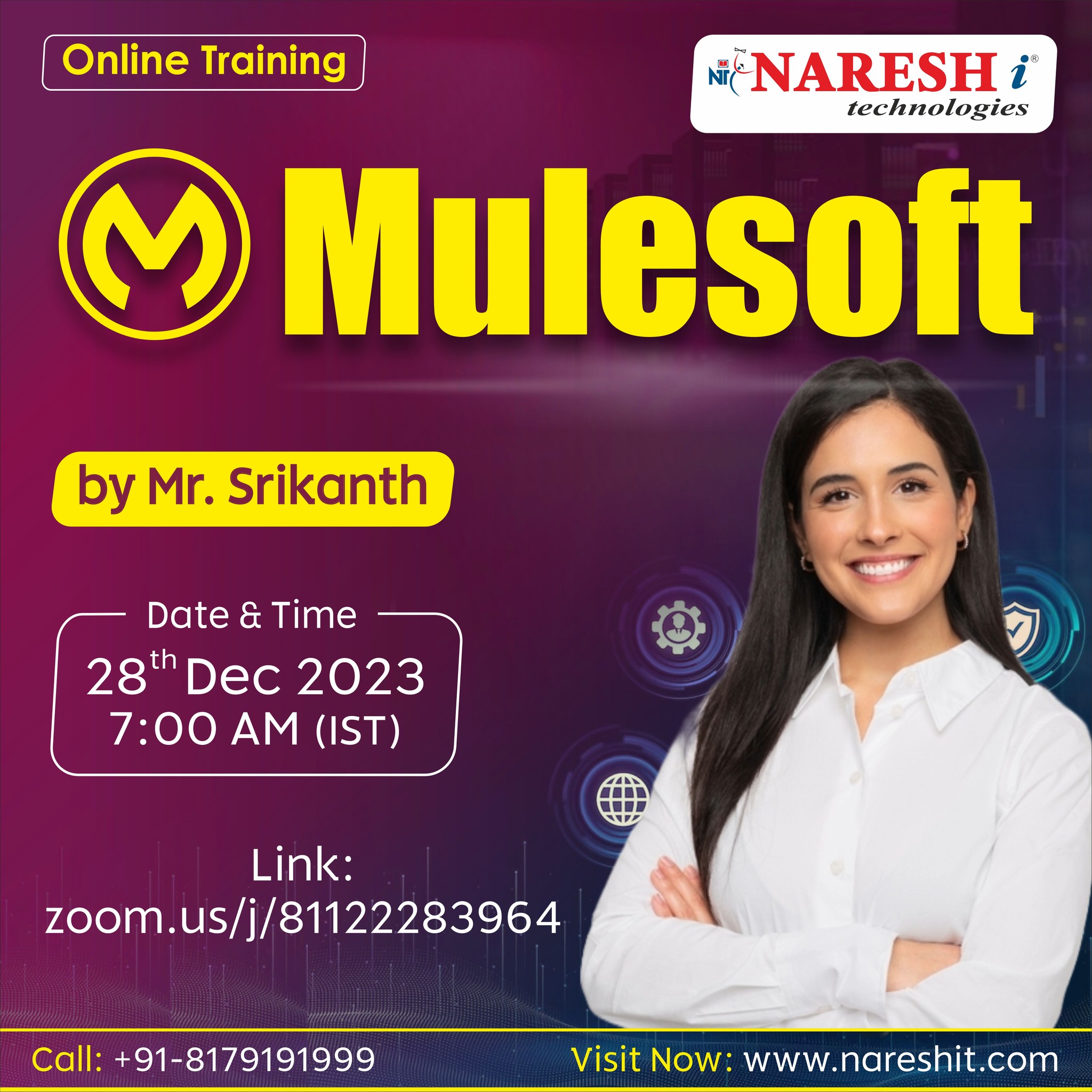 MuleSoft Course Online Training by Mr. Srikanth in NareshIT - Hyderabad, Online Event