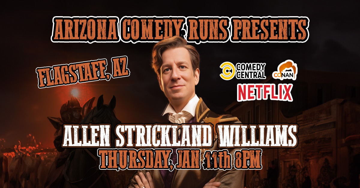 Comedian Allen Strickland Williams @ Flagstaff Brewing Company, Flagstaff, Arizona, United States