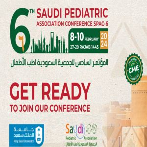 6TH CONFERENCE OF SAUDI PEDIATRIC ASSOCIATION, Riyadh, Saudi Arabia