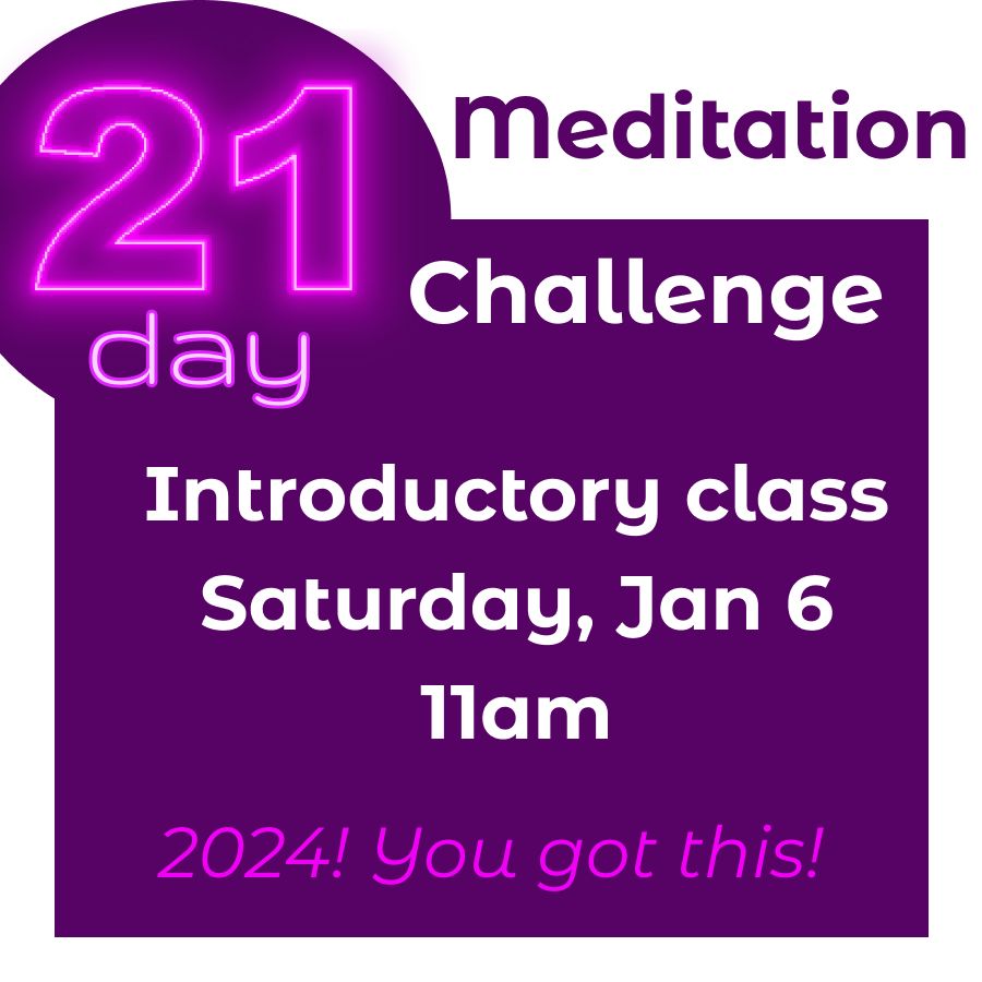 21 Day Meditation Challenge, Austin, Texas, United States