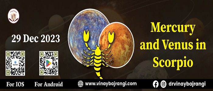 Mercury and Venus in Scorpio, Online Event