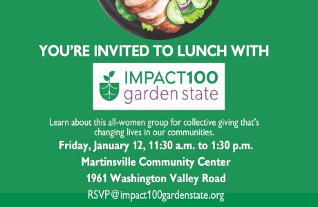 Lunch and Learn with Impact100 Garden State, Martinsville, New Jersey, United States