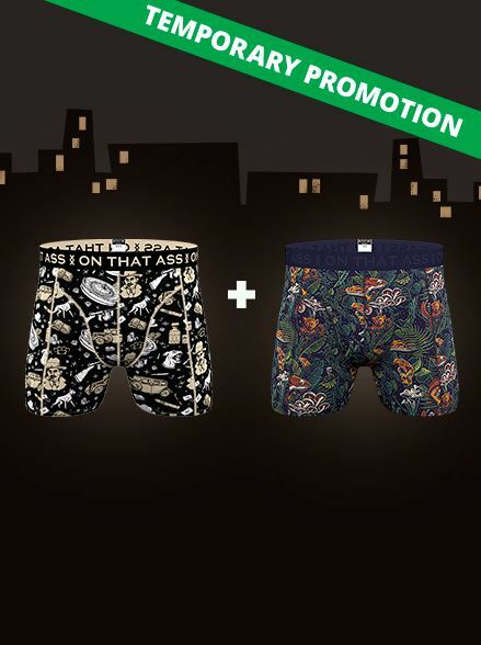 TWO FREE BOXER SHORTS FROM "ON THAT ASS"!, Online Event