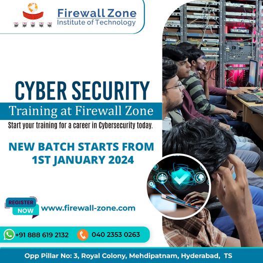 Our Cyber Security Training In Hyderabad at Firewall-zone Institute of IT, Online Event