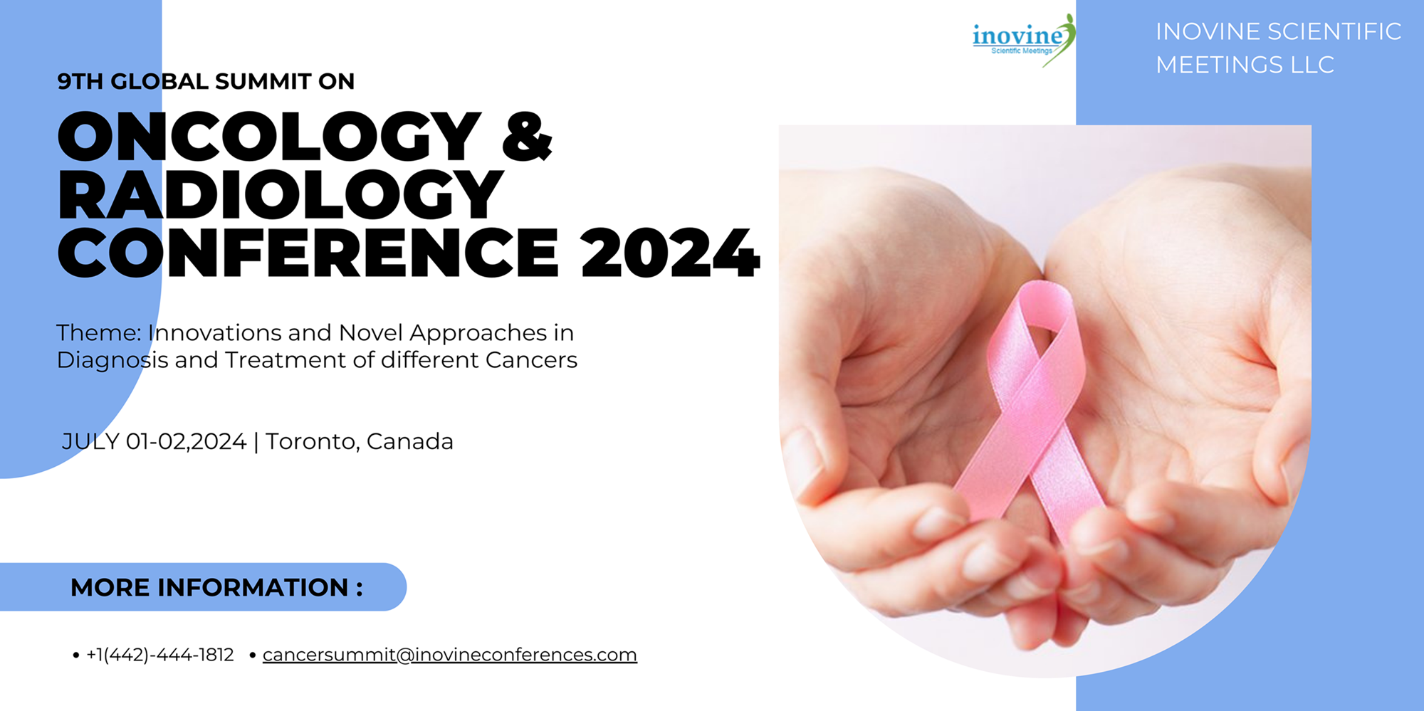 9th Global Summit on Oncology & Radiology, Toronto, Ontario, Canada
