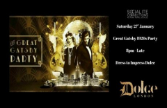 Great Gatsby 1920s Party in Kensington