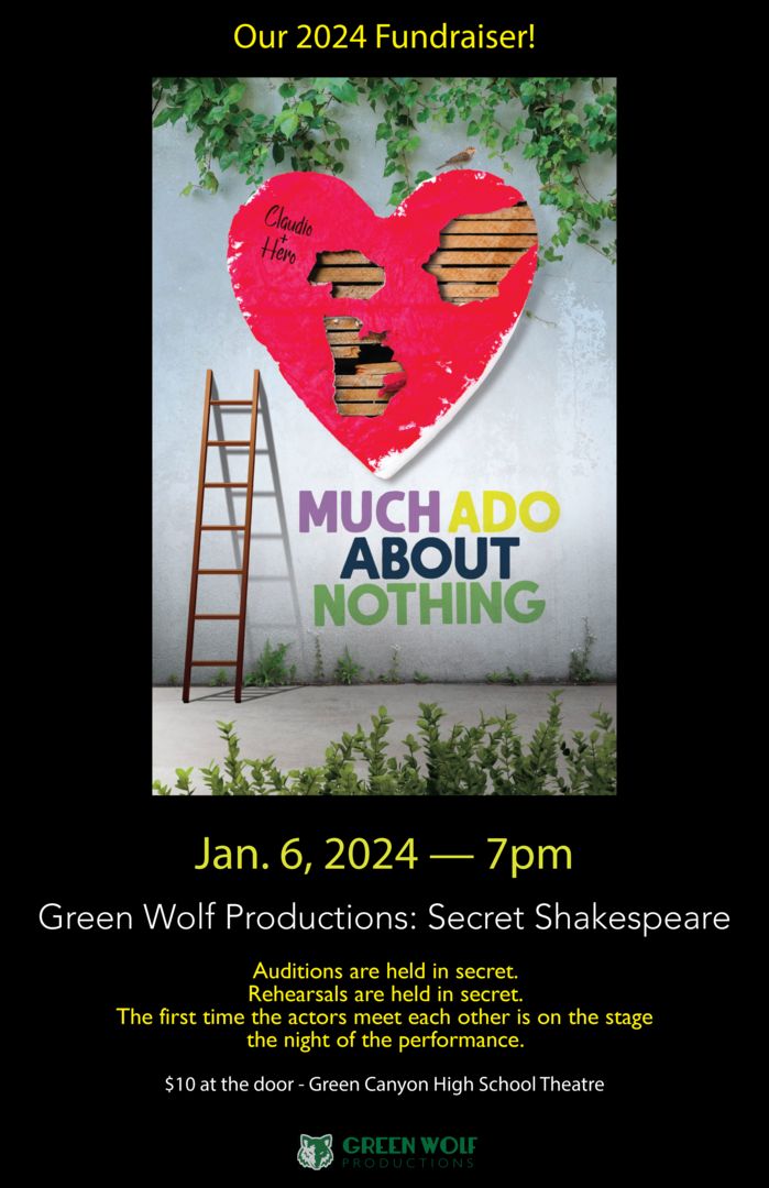 Secret Shakespeare: Much Ado About Nothing, North Logan, Utah, United States