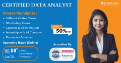 Data Analyst Certification Course in Hyderabad