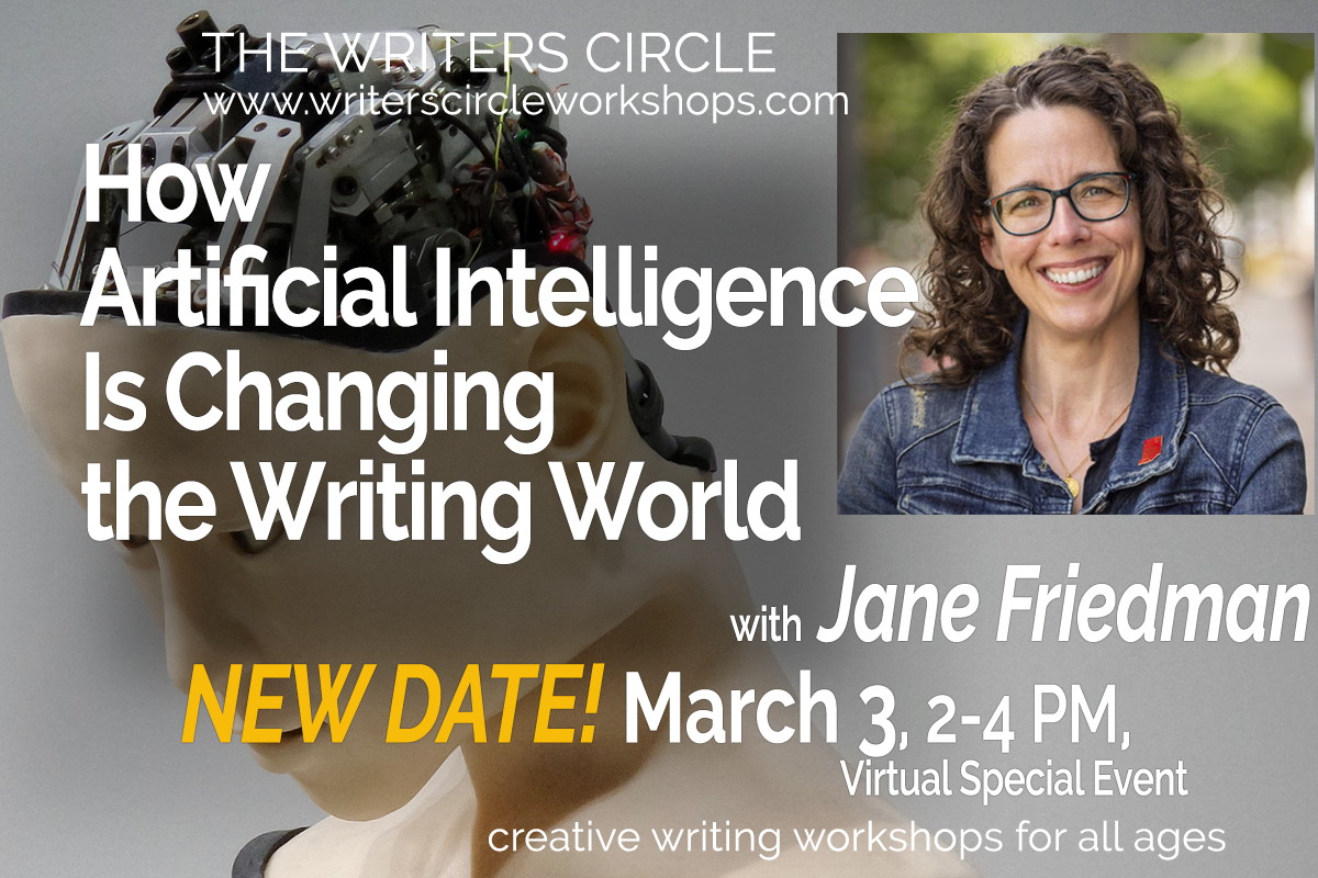 How AI Is Changing the Writing World – with Jane Friedman, Online Event