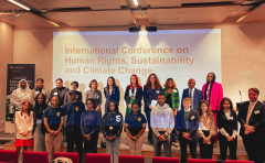 INTERNATIONAL CONFERENCE ON HUMAN RIGHTS, SUSTAINABILITY AND CLIMATE CHANGE.