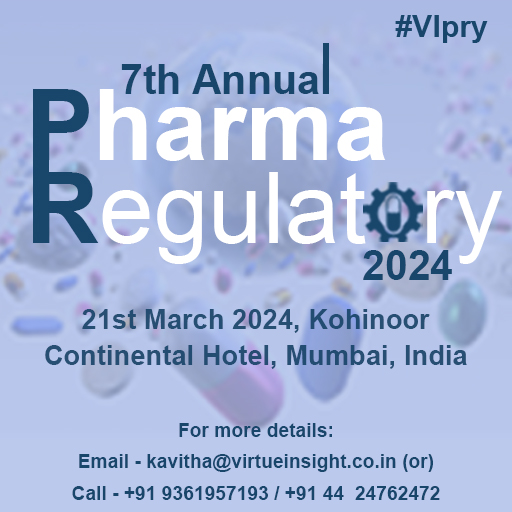 Pharma Regulatory Summit 2024, Mumbai, Maharashtra, India