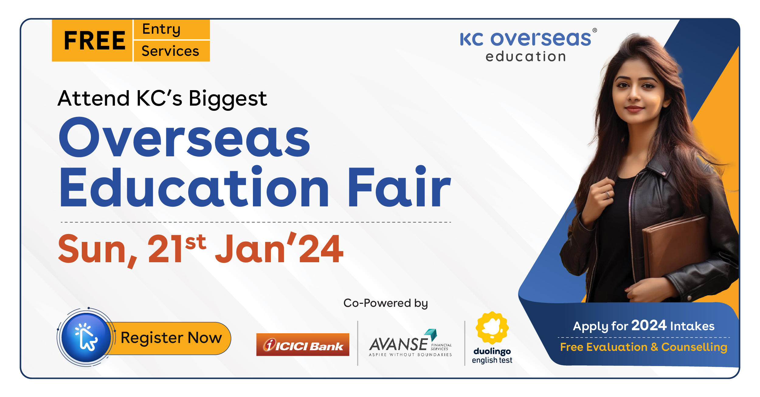 Attend KC's Biggest Overseas Education Fair, Nagpur, Maharashtra, India