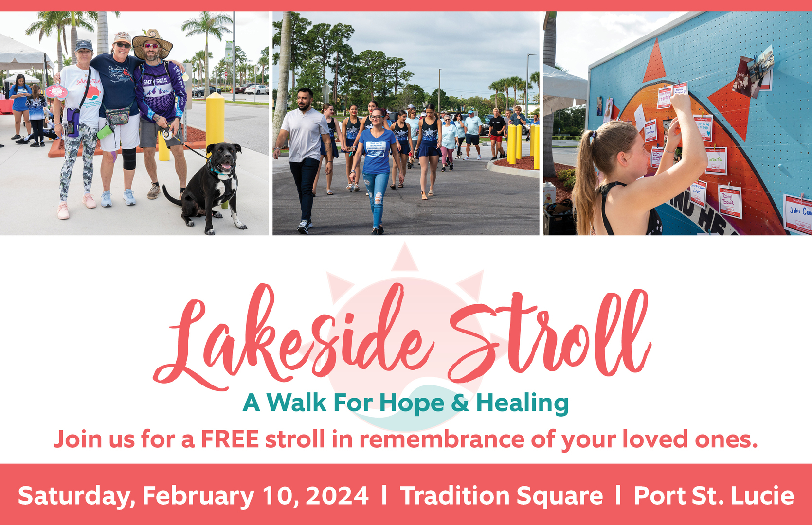 Lakeside Stroll - A Walk for Hope and Healing, Port St. Lucie, Florida, United States