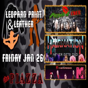 Leopard Print and Leather Ft Poison, Motley Crue and More, Aurora, Illinois, United States
