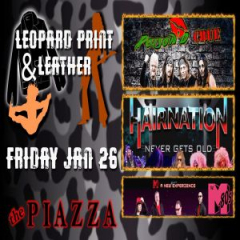 Leopard Print and Leather Ft Poison, Motley Crue and More