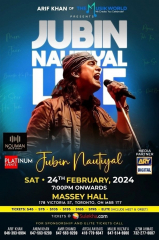 Jubin Nautiyal Live in Toronto 2024