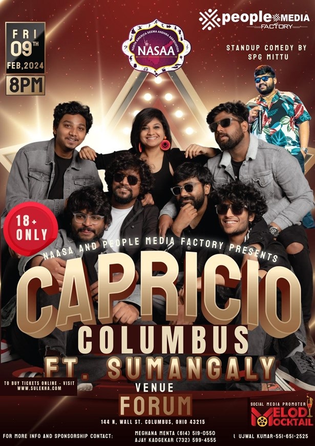 Band Capricio Live Columbus FT Sumangaly, Columbiana, Ohio, United States
