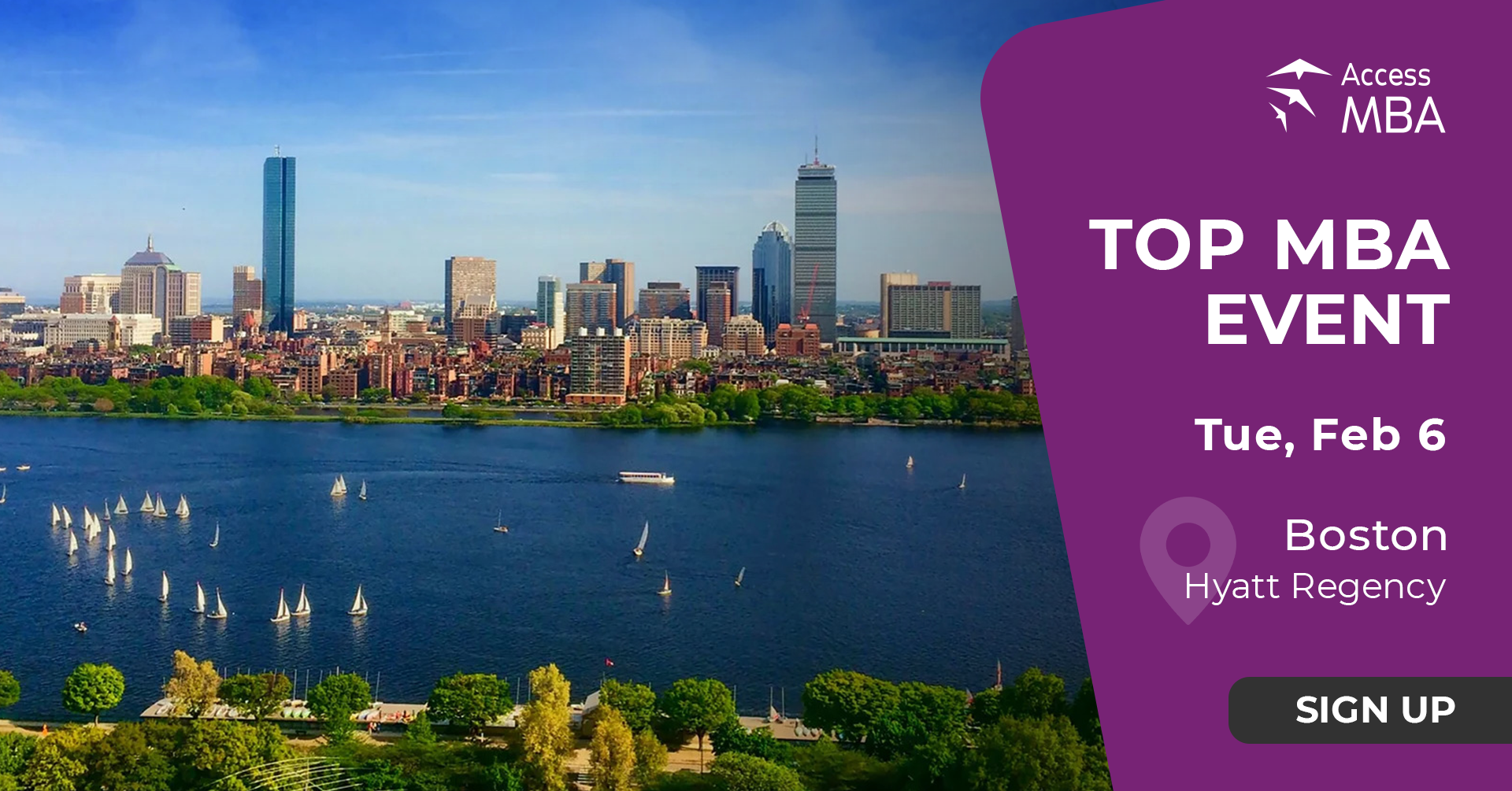 Access MBA in-person event on Tuesday, February 6 in Boston, Boston, Massachusetts, United States